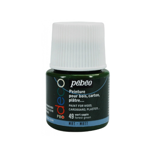 Akrylová barva Déco 45ml matná - zelená lesní