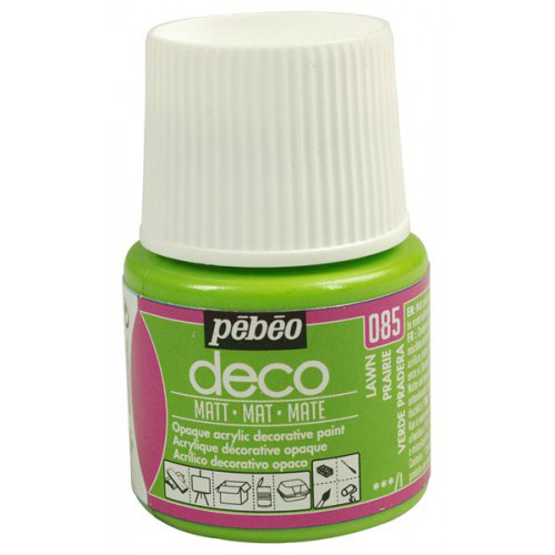 Akrylová barva Déco 45ml matná - zelená trávník