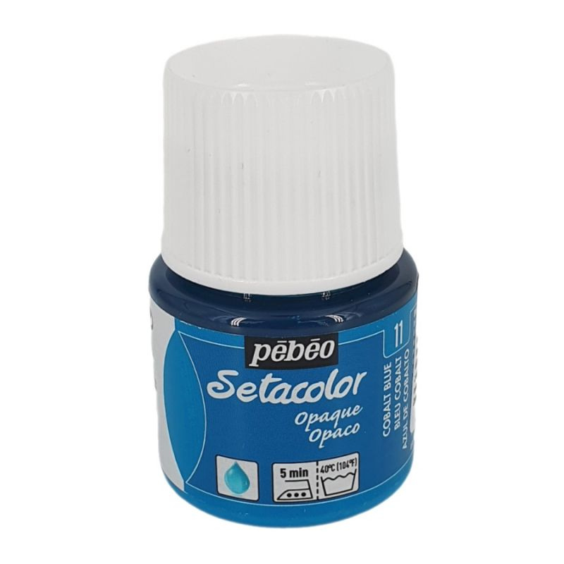 Setacolor 45ml kobalt modrá barva na textil