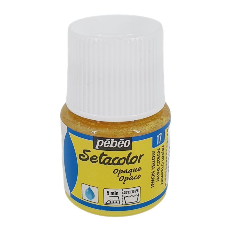 Setacolor 45ml citrónová žlutá barva na textil