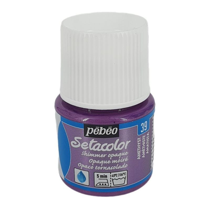 Setacolor 45ml Shimmer ametystová barva na textil