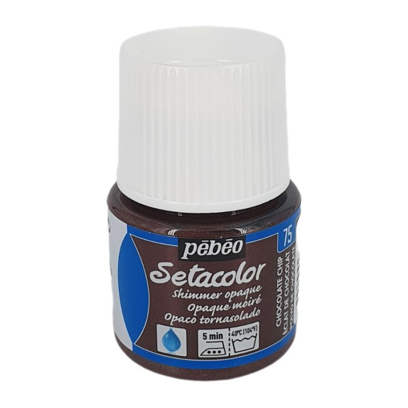 Setacolor 45ml Shimmer čokoládová barva na textil