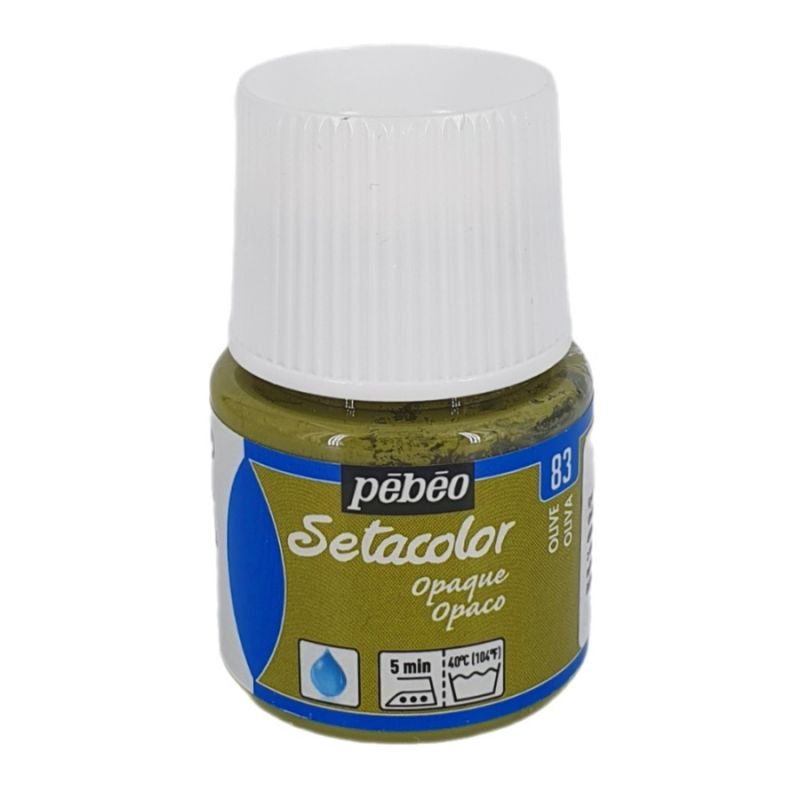 Setacolor 45ml olivová barva na textil