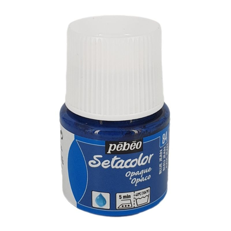 Setacolor 45ml džínová modrá barva na textil