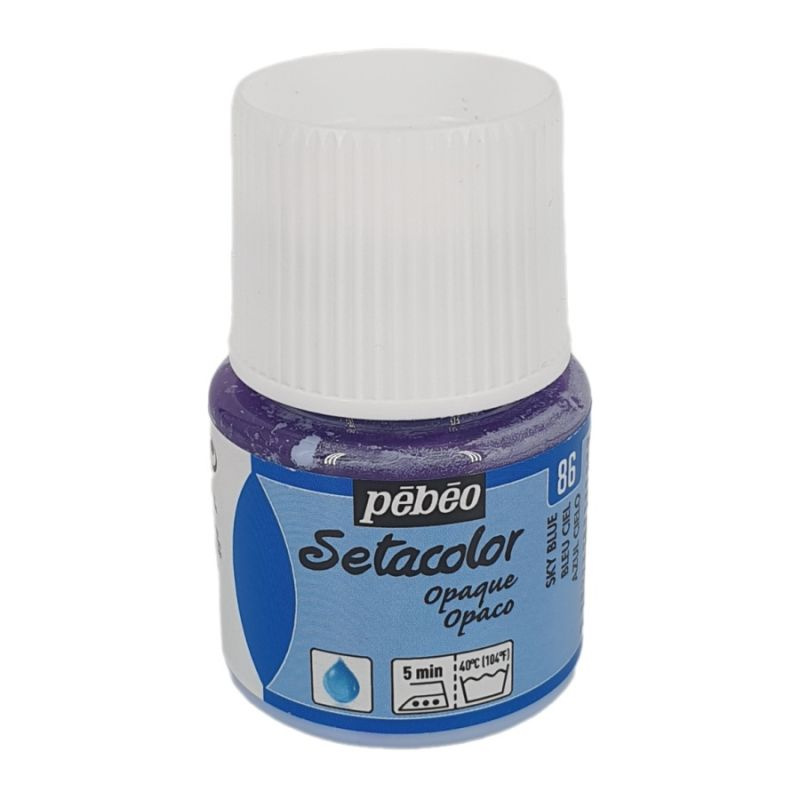 Setacolor 45ml nebesky modrá barva na textil