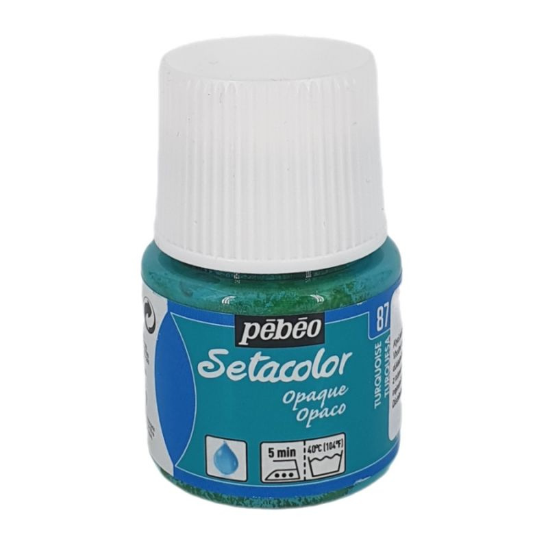 Setacolor 45ml tyrkysová barva na textil