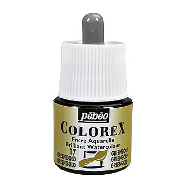 Colorex inkoust 45ml žlutě zelená