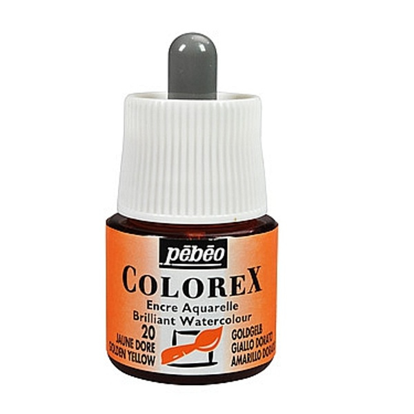 Colorex inkoust 45ml oranžově žlutá