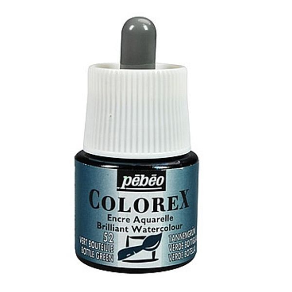 Colorex inkoust 45ml lahvově zelená