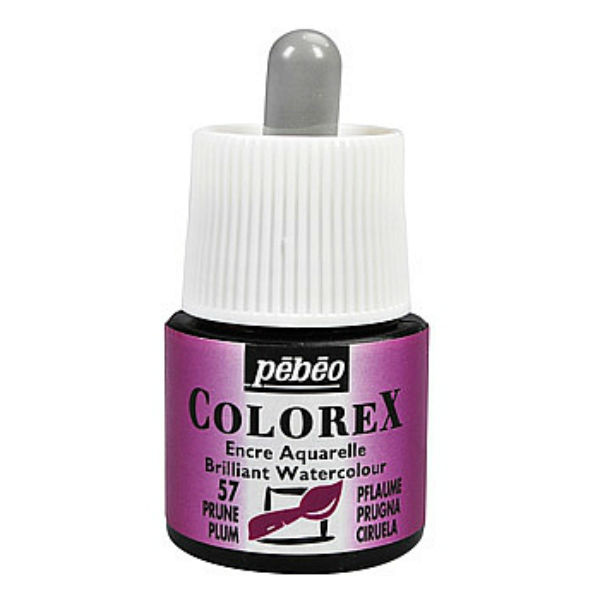 Colorex inkoust 45ml švestková fialová