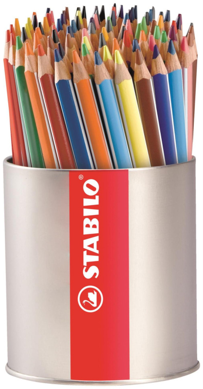 Pastelky STABILO Trio® thick - trojhranné, 96 ks (box)