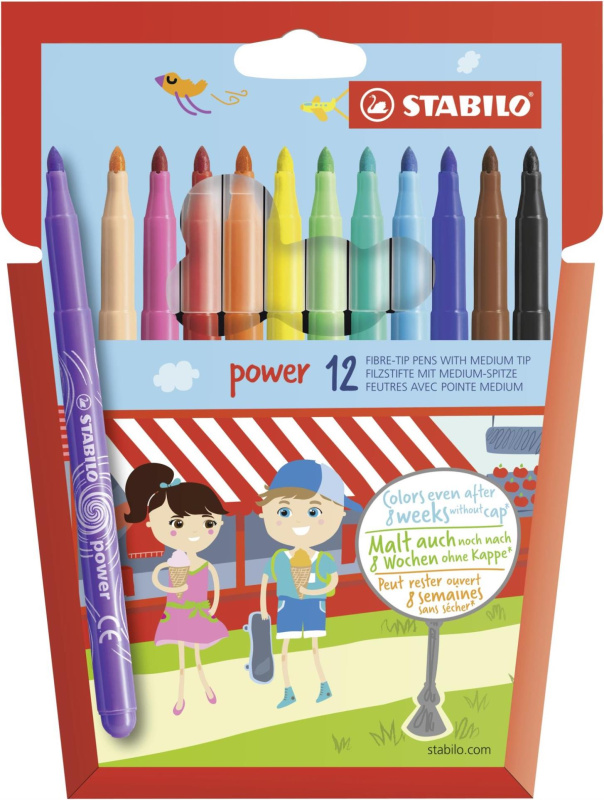 Stabilo Popisovač Power 12 barev
