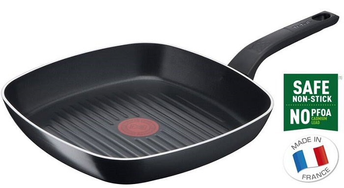 Pánev grilovací Tefal Simply Clean B5674053 / 26 × 26 cm / černá Varianta: ivi1