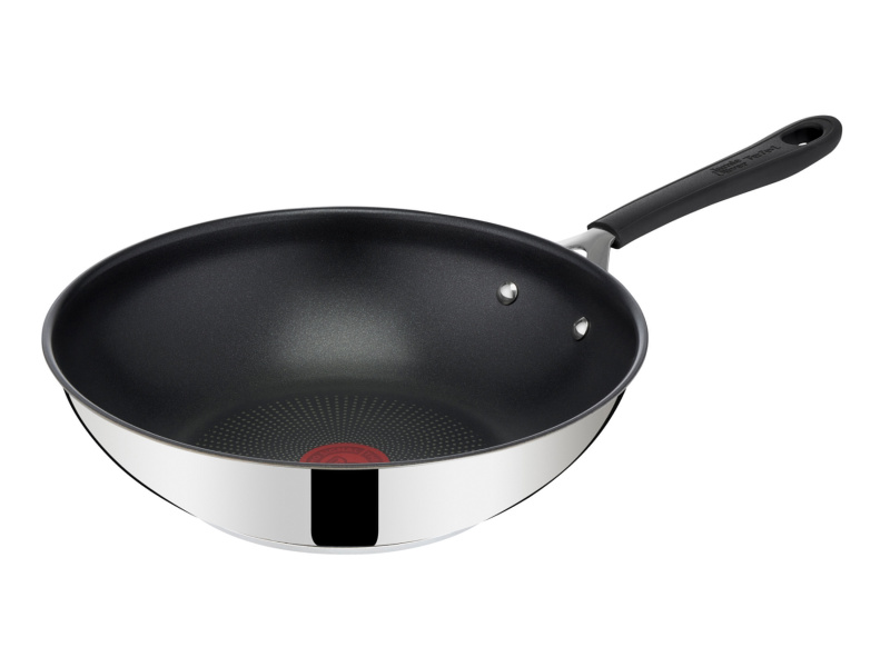 Jamie Oliver by Tefal Nerezová pánev wok Quick & Easy E3031934, Ø 28 cm