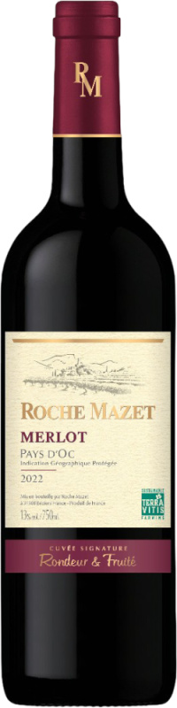 Roche Mazet Roche Mazet Merlot Pays D'Oc 2025