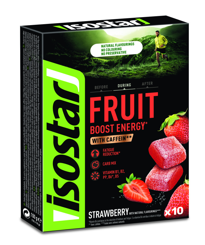 Isostar High Energy želé 10x10g - jahoda