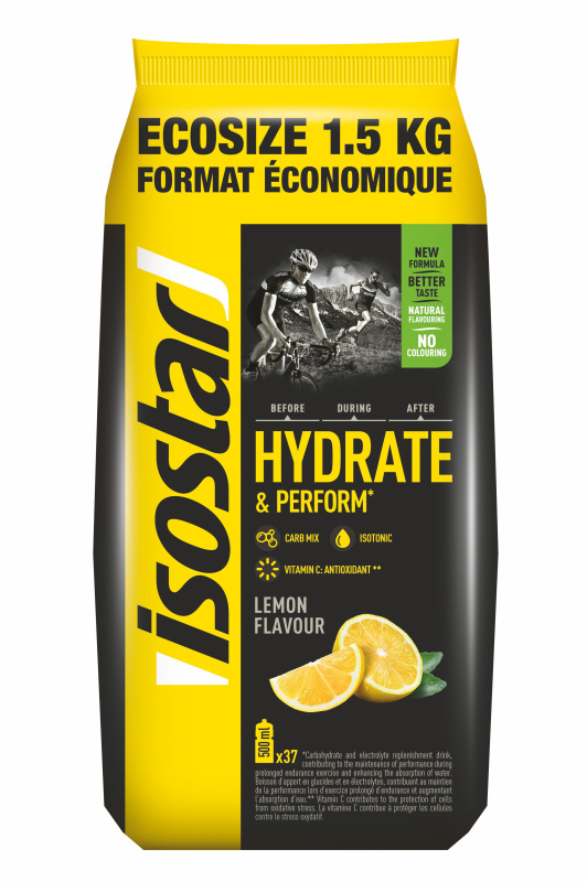 Isostar Hydrate & Perform 1500 g - citron