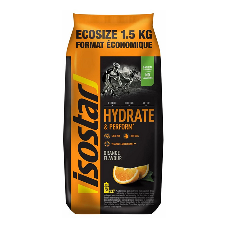 Isostar Hydrate & Perform 1500 g - pomeranč