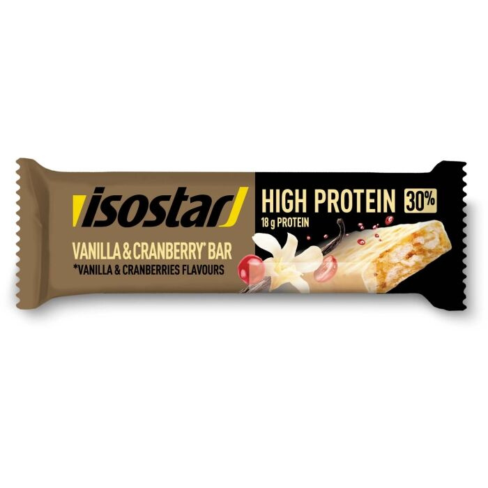 Isostar High Protein 30% vanilka a brusinka tyčinka 55 g