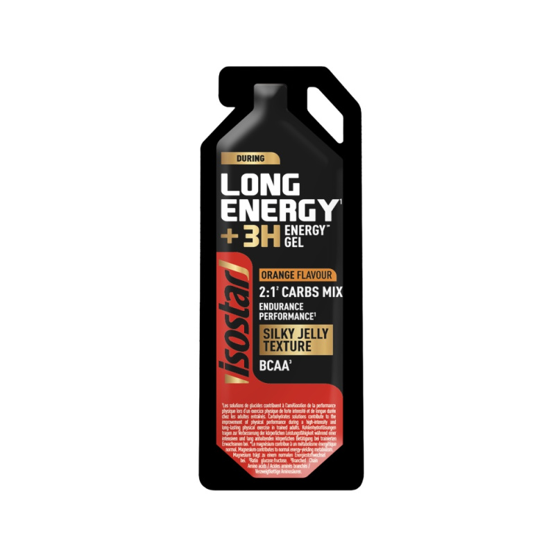 ISOSTAR Long energy gel orange 40 g