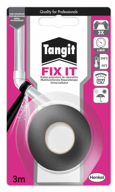 Páska těsnicí vulkanizační Tangit FIX IT 2,5cm × 3 m
