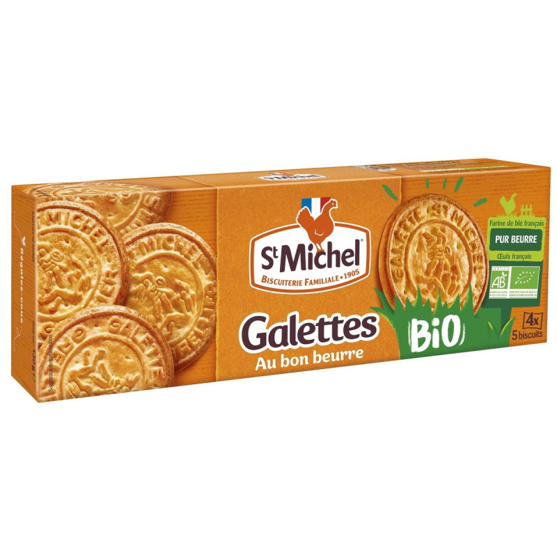 St Michel BIO Galetky máslové