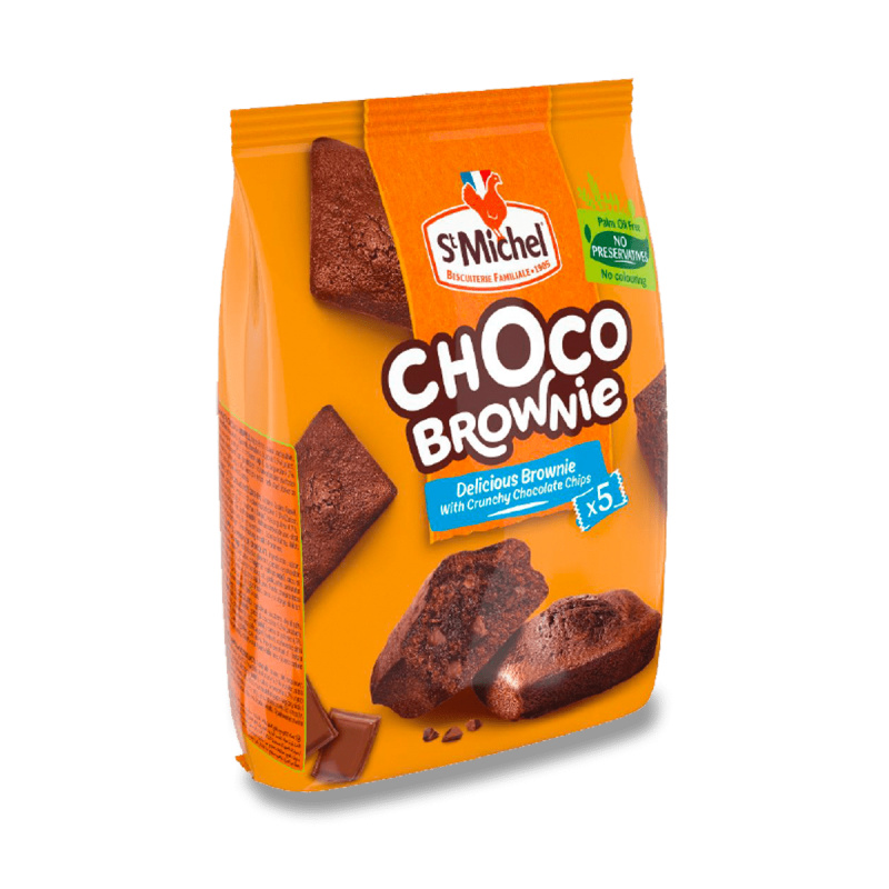St Michel Choco Brownie - čokoládové brownies - 150 g
