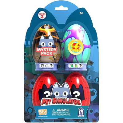 Vajíčka s figurkami PET SIMULATOR – sada 4 ks