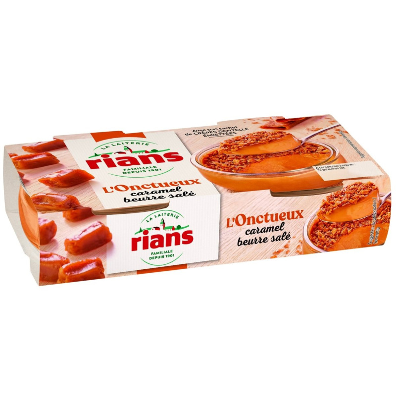 Rians Krémový dezert karamelový 2×90 g