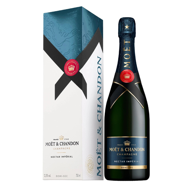 Moët & Chandon Nectar Imperiál v kartonu 12,5% 0,75l