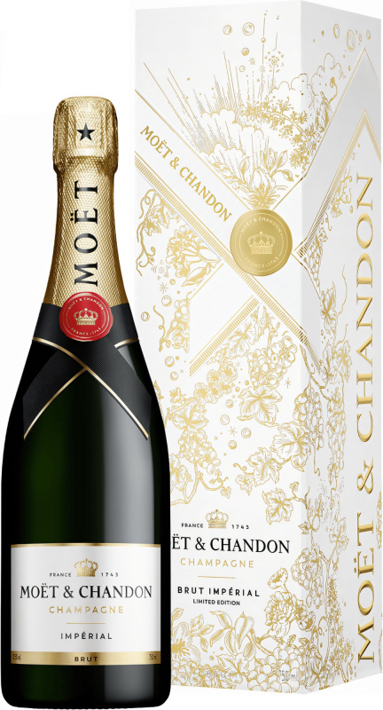 Moët & Chandon Impérial Brut v kartonu 12,5% 0,75l