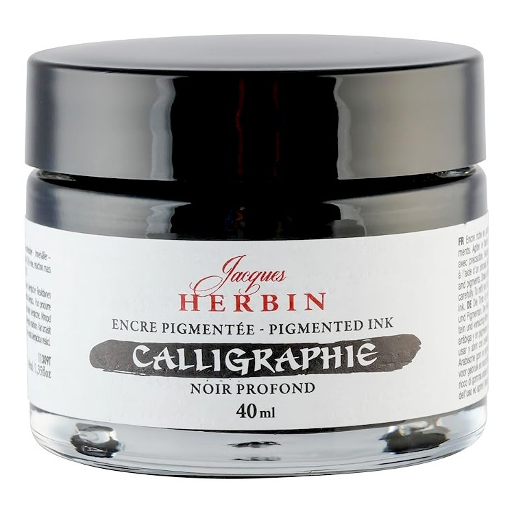 Pigmentový inkoust na kaligrafii černý (40ml)