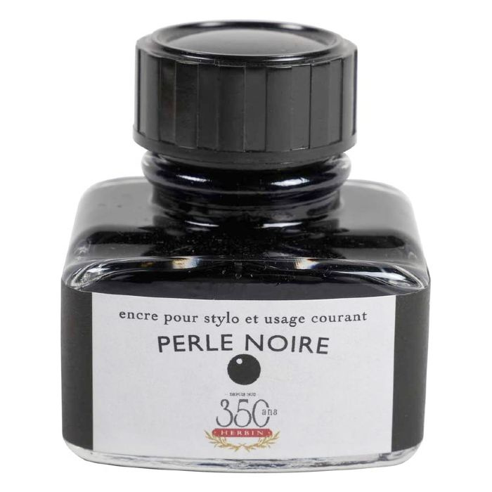 Inkoust Herbin vhodný pro plnicí pera (30ml) černá