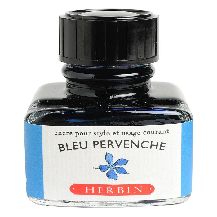Inkoust Herbin vhodný pro plnicí pera (30ml) modrá