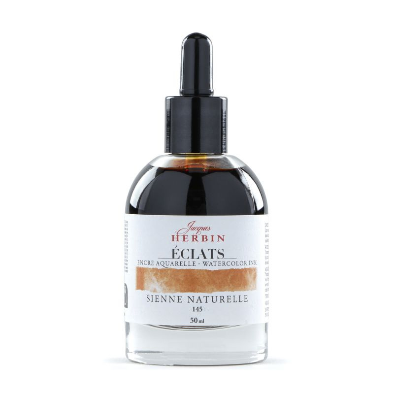 Jacques Herbin akvarelový inkoust (50ml) přírodní hnědá