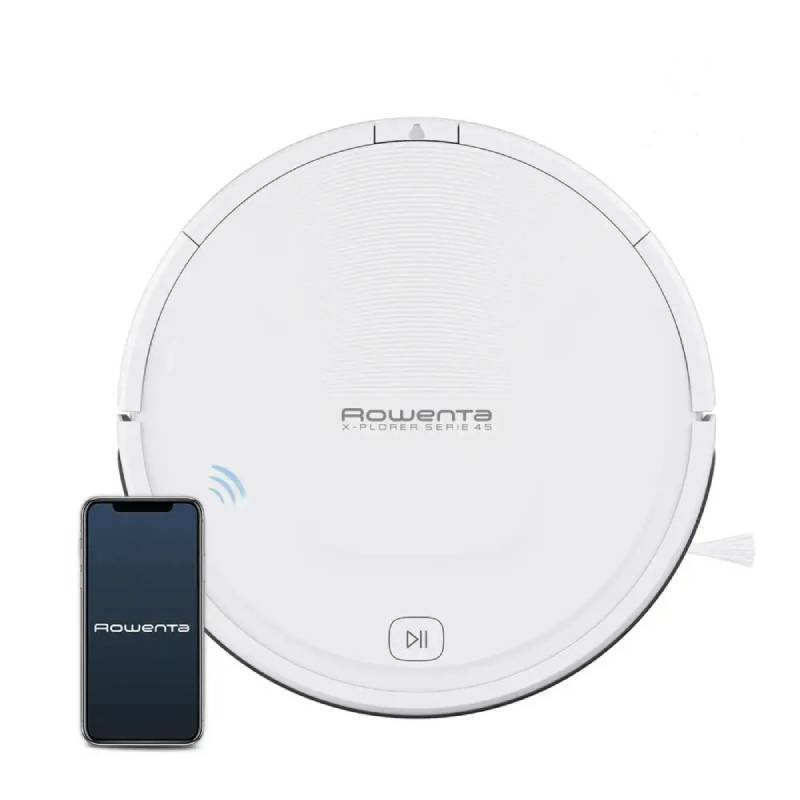 Robotický vysavač Rowenta X-plorer Serie 45 RR8227WH / 70 dB / 0,44 l / bílá Varianta: ivi1