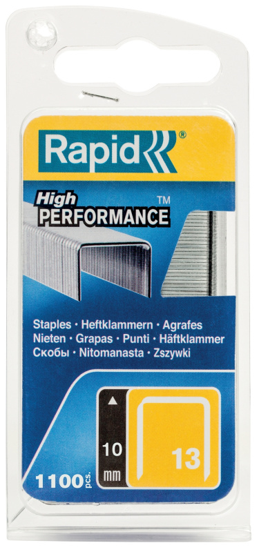 Spony Rapid High Performance 13 10,6×10×0,7 mm 1 100 ks