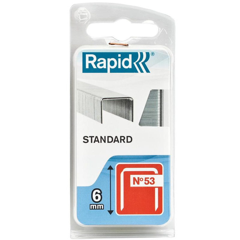 Spony Rapid Standard 53 11,3×6×0,7 mm 1 080 ks