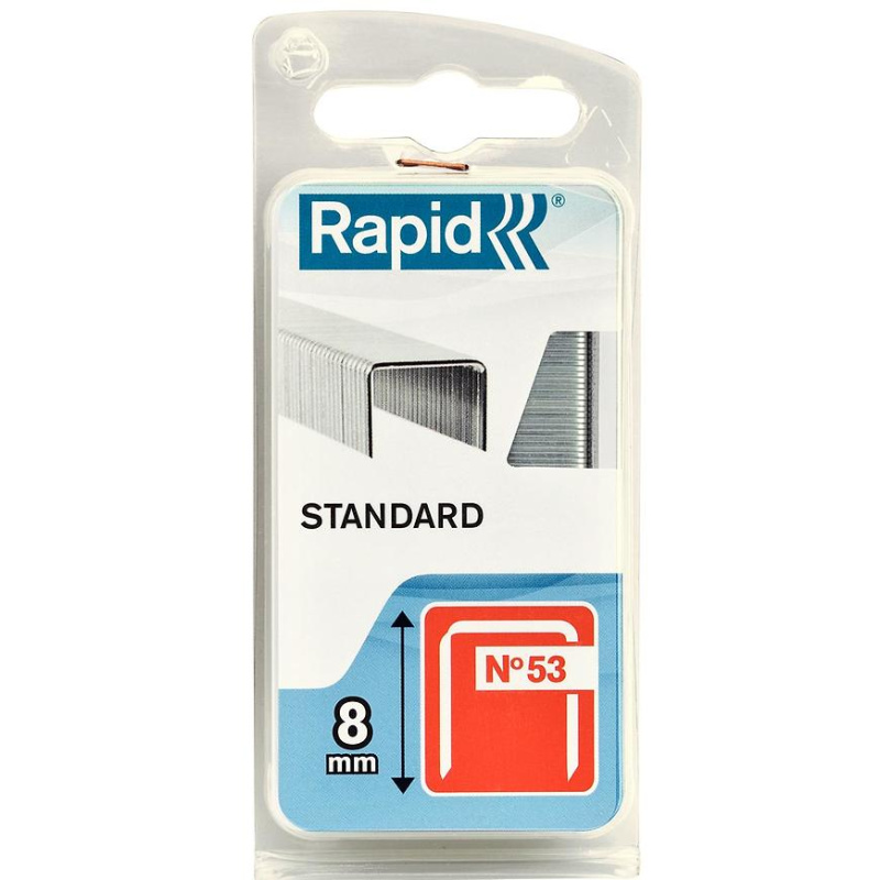 Spony Rapid Standard 53 11,3×8×0,7 mm 1 080 ks
