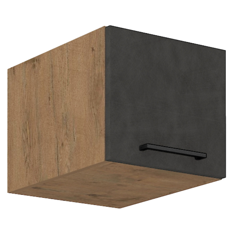 Horní skříňka, dub lancelot / šedá matná, VEGA 40 Nagu-36 1F