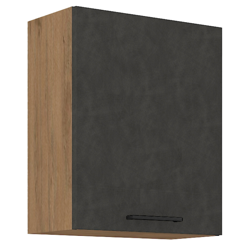 1144/5000Horní skříňka, dub lancelot / šedá matná, VEGA 60 G-72 1F