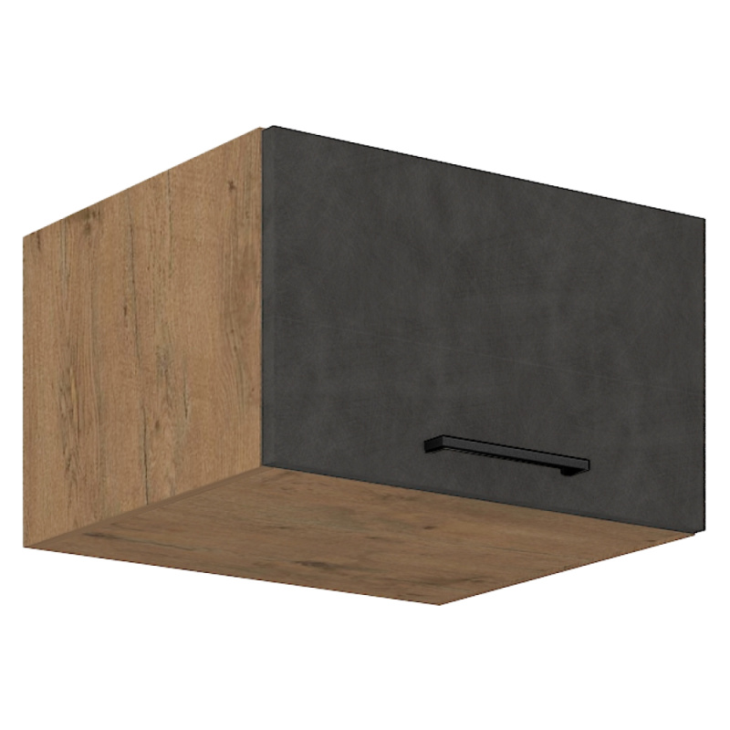 Horní skříňka, dub lancelot / šedá matná, VEGA 60 Nagu-36 1F