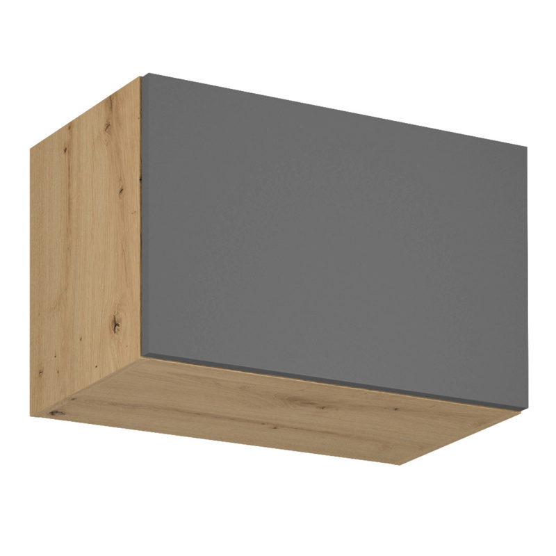 Horní skříňka, dub artisan/šedý mat, LANGEN G60KN