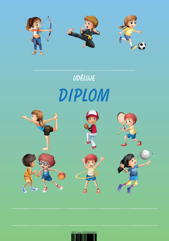 Diplom A5 Sport a aktivity