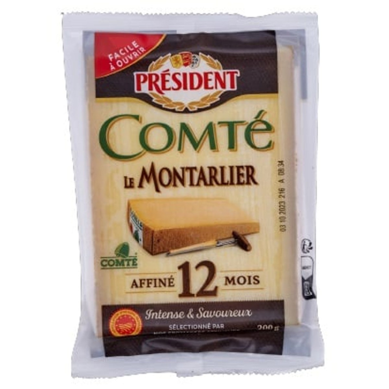 Président Comté le Montarlier sýr
