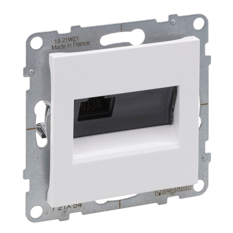 Zásuvka datová LEGRAND SUNO 72C5UB1, CAT5E, RJ45, UTP, bílá