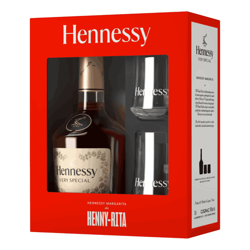 Hennessy VS +2xsklo 0,7l 40 %