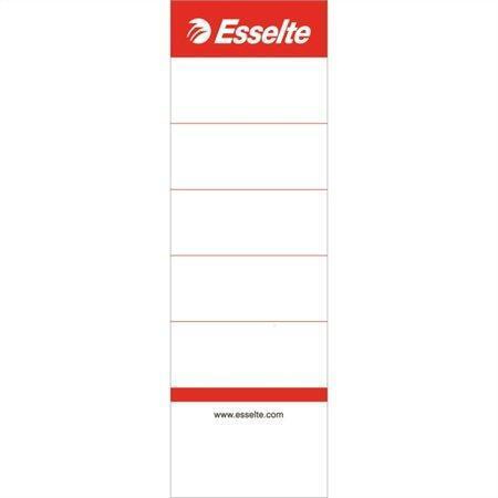 Zasouvací etikety pro pákové pořadače Esselte, 7,5 cm, 10 ks