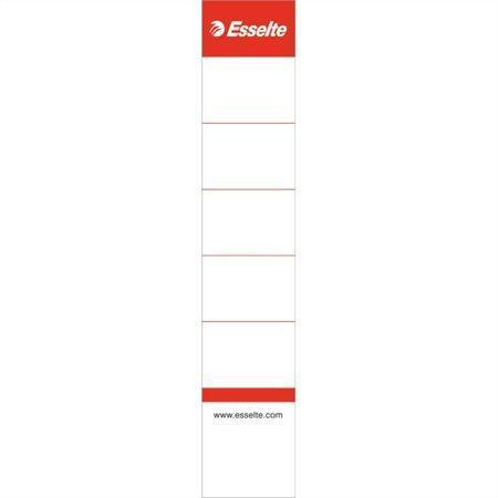 Zasouvací etikety pro pákové pořadače Esselte, 5 cm, 10 ks