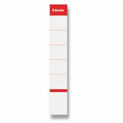 Zasouvací etikety pro pákové pořadače Esselte, 5 cm, 10 ks